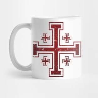 Kingdom of Jerusalem Cross Mug